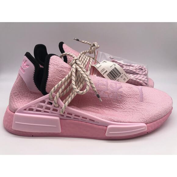 adidas Men's NMD HU Human Race x Pharrell Pink 2021 GY0088 Size 11 NIB - Picture 2 of 11